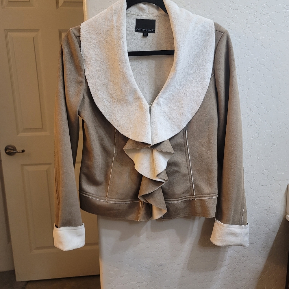 Cynthia Rowley Micro Suade Jacket